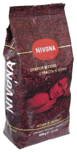 Кофе 1кг Nivona 125-Ru 1кг в зернах
