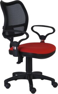 Кресло для оператора Бюрократ CH-799AXSN/Red
