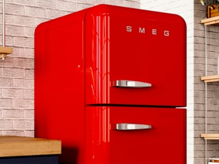 Яркие холодильники для дизайнерской кухни – как выбрать цвет