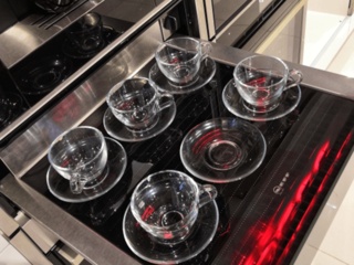 Электронное управление Touch Control в подогревателях посуды