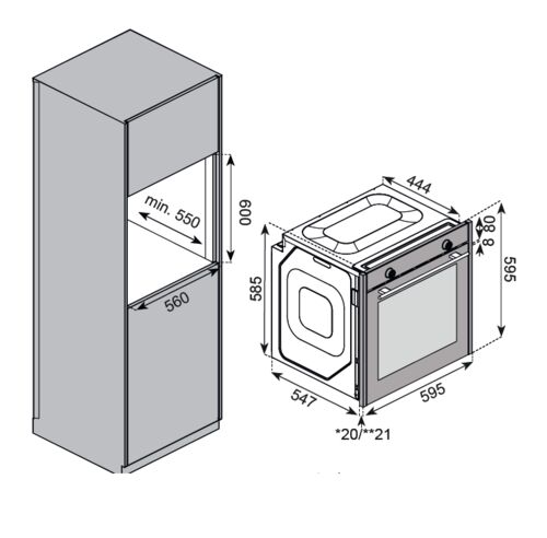 Духовой шкаф Kuppersberg KSO610SG