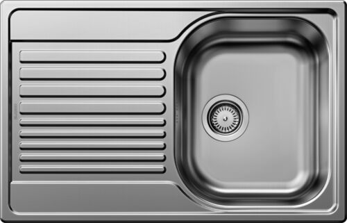 Кухонная мойка Blanco Tipo 45 S Compact нерж. сталь декор лен, 513675