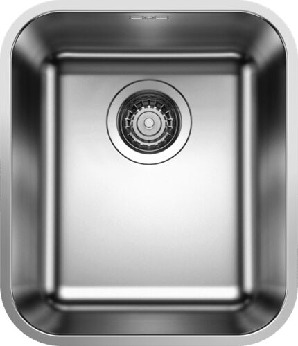 Кухонная мойка Blanco Supra 340-U нерж. сталь зер. пол., с клапаном-автоматом, 518200
