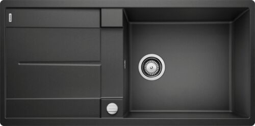 Кухонная мойка Blanco Metra XL 6 S-F Silgranit антрацит, с клапаном-автоматом, 519150