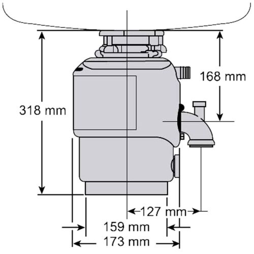 Измельчитель отходов In-Sink-Erator M56-2