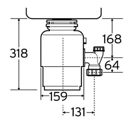 Измельчитель отходов In-Sink-Erator M46-2