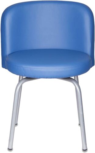 Кресло посетителя Бюрократ KF2 (OR03) синий