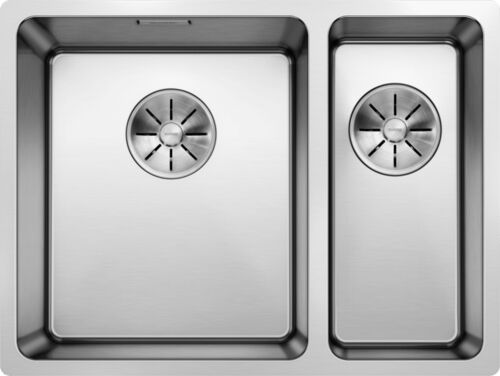 Кухонная мойка Blanco Andano 340/180-U (чаша слева) нерж. сталь зеркальная полировка, с отв. арм. InFino, 522979