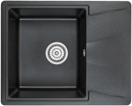 Кухонная мойка Granula GR-6201 черный, 620x500 мм