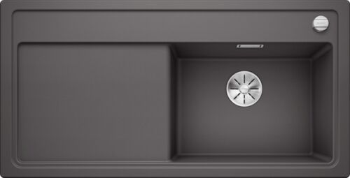 Кухонная мойка Blanco Zenar XL 6S (чаша справа) Silgranit темная скала, с кл.-авт. InFino, 523945