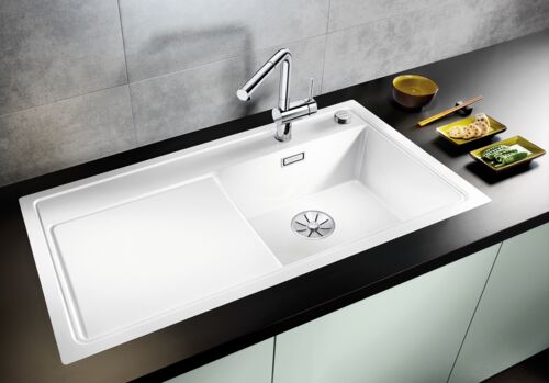 Кухонная мойка Blanco Zenar XL 6S-F чаша справа Silgranit жасмин, с кл.-авт. InFino, 523891