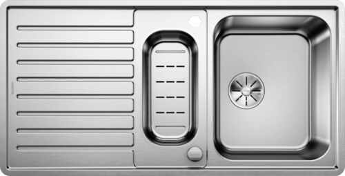 Кухонная мойка Blanco Classic Pro 6 S-IF нерж.сталь зерк. полировка, с кл.-авт. InFino, 523665