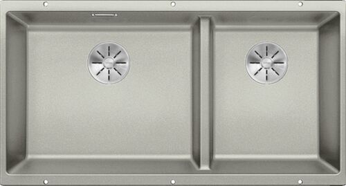 Кухонная мойка Blanco Subline 480/320-U Silgranit жемчужный, с отв. арм. InFino, 523587