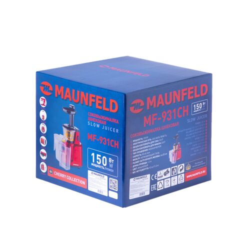 Соковыжималка Maunfeld MF-931CH вишневый