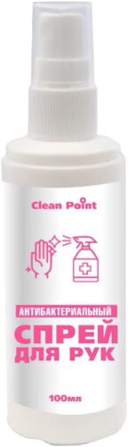 Антибактериальный спрей для рук Clean Point СР-А15