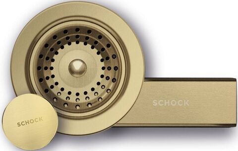 Комплект сливной фурнитуры Schock 629392WGO золото