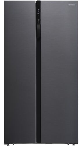 Холодильник Side-by-side Hyundai CS5003F черная сталь