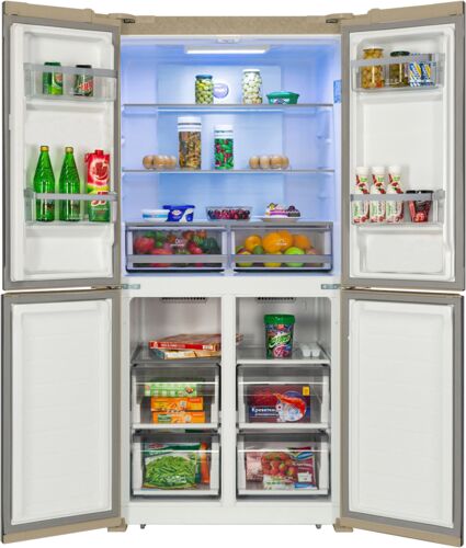 Холодильник Side-by-side Hiberg RFQ-490DX NFGR