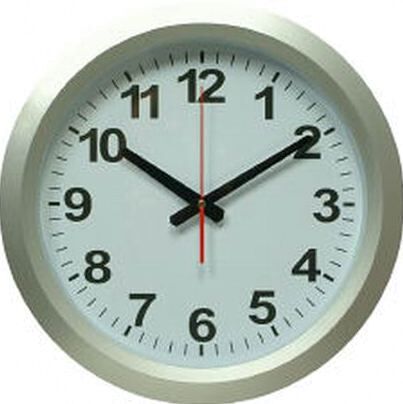 Часы настенные Бюрократ WallC-R010P/silver