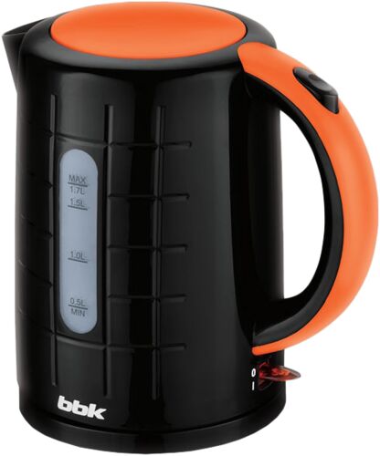Чайник BBK EK1703P черный/оранжевый