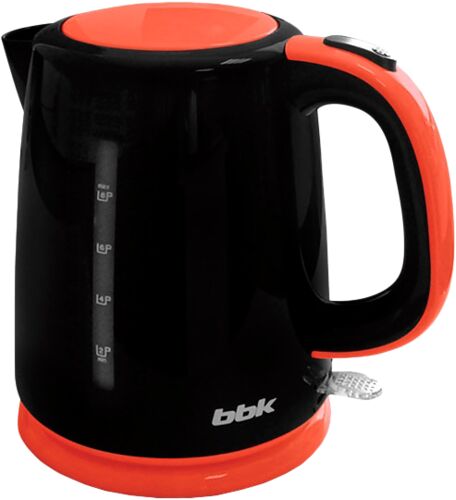 Чайник BBK EK1730P черный/оранжевый