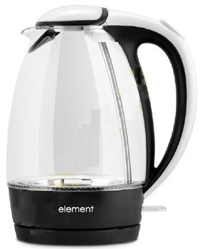 Чайник Element El'Kettle glass white-black WF02GW