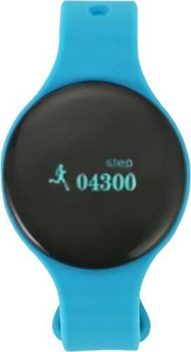 Фитнес-браслет Q-way QSW-10 голубой ремешок дисплей, шаги, расстояние, колории