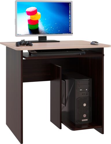 Компьютерный стол Сокол КСТ-21.1 Венге/Беленый дуб