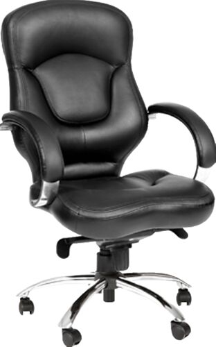 Кресло для руководителя Chairman 430 кожа черная