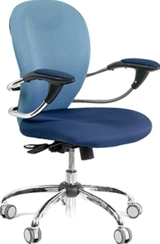 Кресло для оператора Chairman 686V 398-87 синий/V398-85 голубой