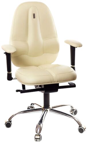 Кресло для руководителя Kulik System Classic Maxi экокожа песочный