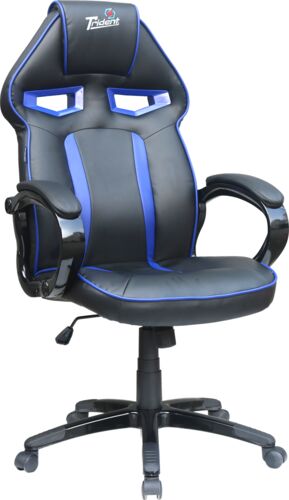 Кресло геймерское Хорошие Кресла Геймер GK-0303 экокожа blue/синий