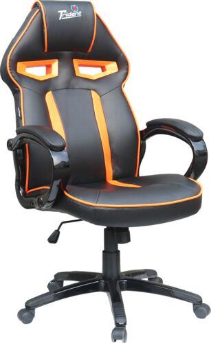 Кресло геймерское Хорошие Кресла Геймер GK-0303 экокожа orange/оранжевый