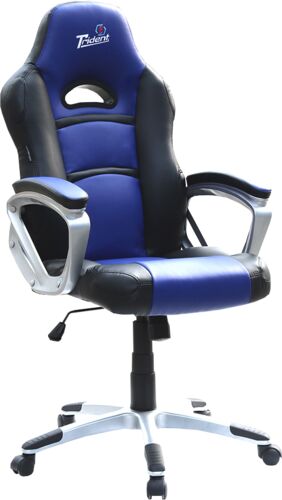 Кресло геймерское Хорошие Кресла Геймер GK-0707 экокожа blue/синий