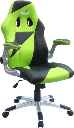 Кресло офисное Хорошие Кресла GK-0505 экокожа, green/зеленый