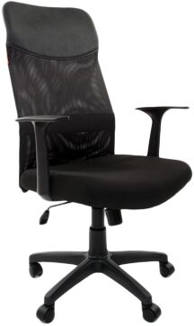 Кресло офисное Chairman 610 LT черный (15-21)