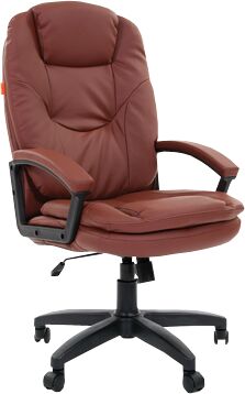 Кресло офисное Chairman 668 LT коричневый