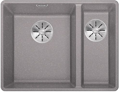 Кухонная мойка Blanco Subline 340/160-F Silgranit алюметаллик, с отв. арм. InFino, 523570