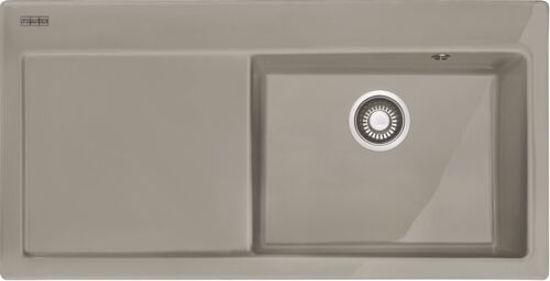 Кухонная мойка Franke MTK 611-100 жемчужный серый, керамика, 124.0380.245