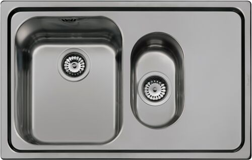 Кухонная мойка Smeg SP7915DN Нержавеющая сталь с PVD-покрытием, цвет серебро