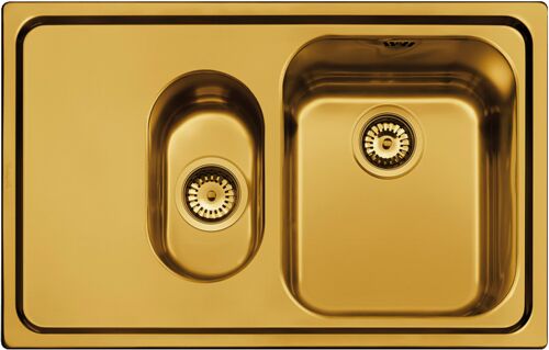 Кухонная мойка Smeg SP7915SOT Нержавеющая сталь с PVD-покрытием, цвет латунный