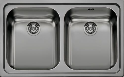 Кухонная мойка Smeg SP792N Нержавеющая сталь с PVD-покрытием, цвет серебро