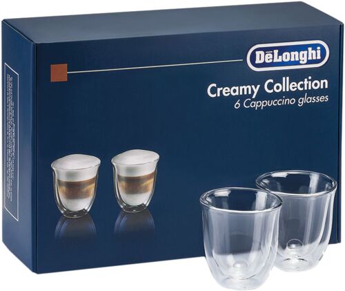 Набор чашек для капучино Delonghi Mix Glasses Set