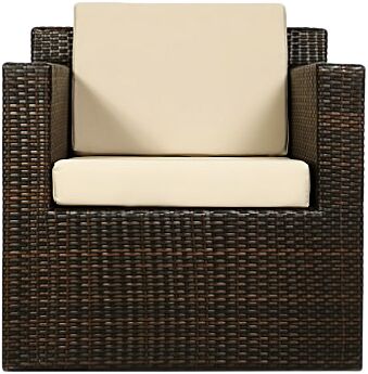 Кресло с 2 подушками Paoli GARDA-1007R коричневый