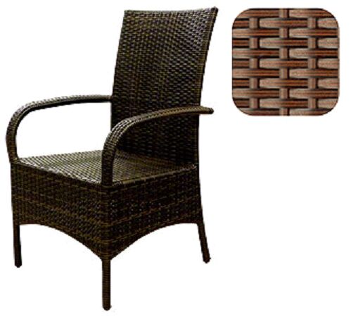 Плетеное кресло Paoli GARDA-1012 brown005