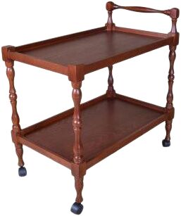 Стол сервировочный Мебелик Бридж средне-коричневый